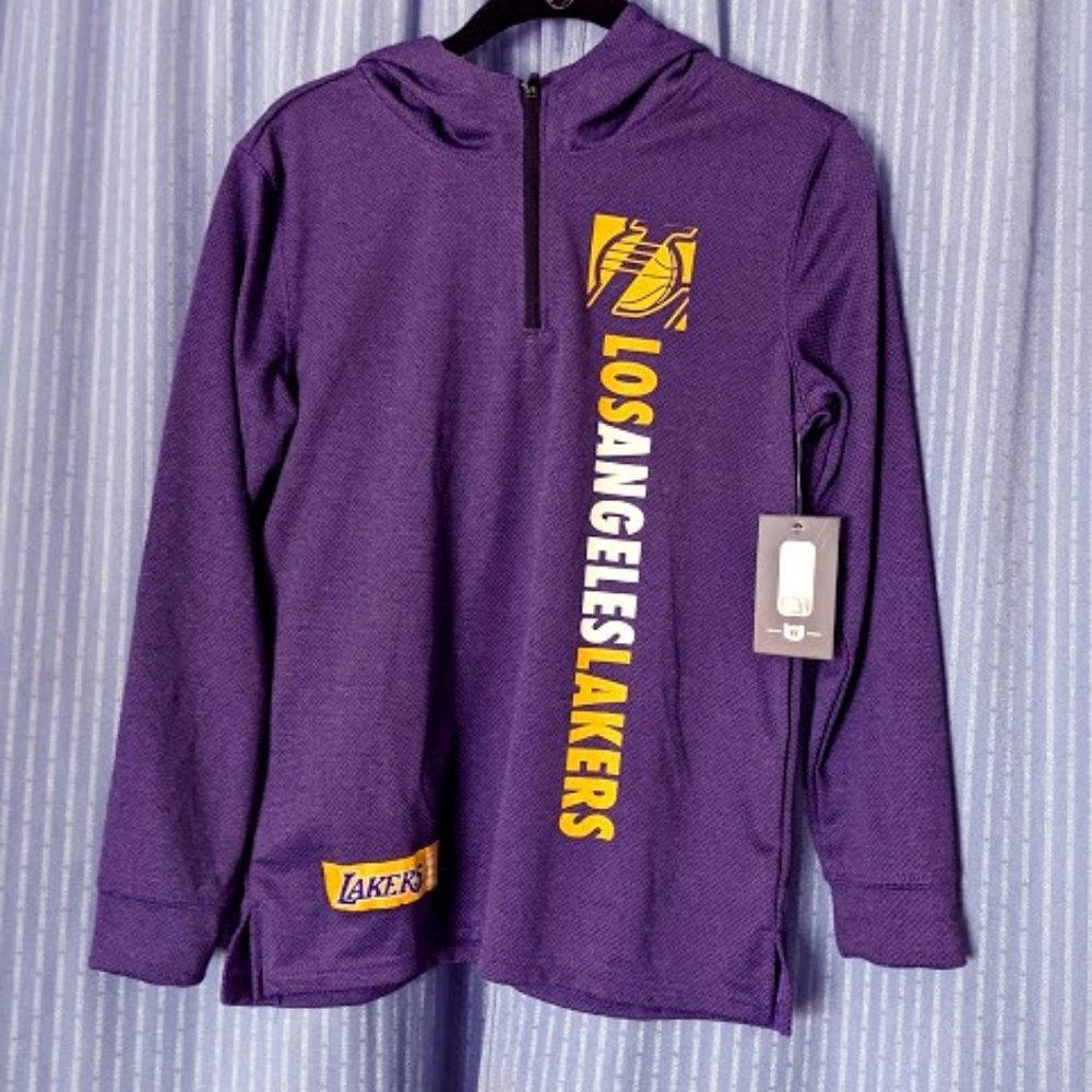 Kid's Lakers Basketball Hoodie